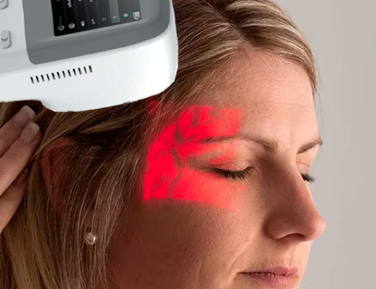 Visualização venosa facial em tempo real